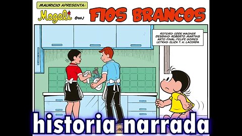 Magali em-Fios brancos | Gibis do Rapha