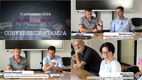 3 settembre 2024 - Conferenza Stampa Sportissima 2024