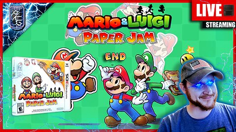 End | FIRST TIME! | Mario & Luigi: Paper Jam | 3DS | !Subscribe & Follow!