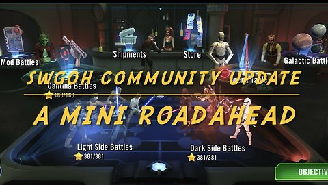 SWGOH Community Update (Essentially a Mini Road Ahead) | New Characters and Factions Coming!