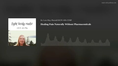 Healing Pain Naturally Without Pharmaceuticals