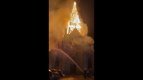 Another Historic Church in France Engulfed in Flames