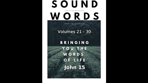 Sound Words, John 15