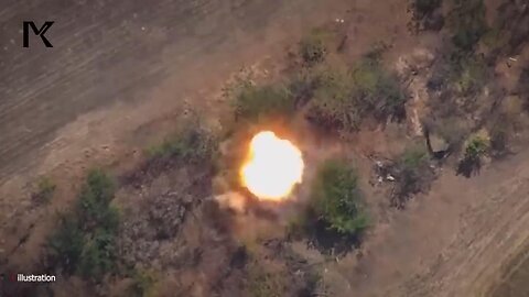 Lancet Drone Destroys Three Ukrainian Artillery Units