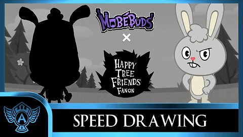 Speed Drawing: Happy Tree Friends Fanon - Xander | Mobebuds Style