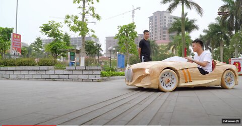 Epic BMW Wooden On The Park