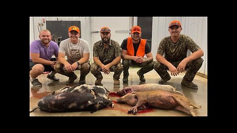 Oklahoma Hog Hunt 2023