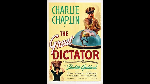 FILM---THE GREAT DICTATOR