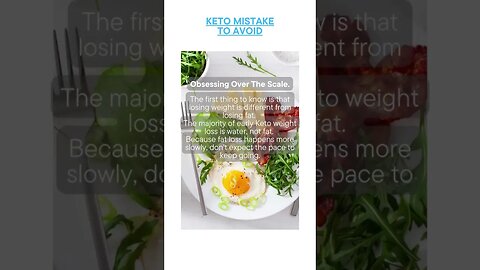 Common keto mistakes to avoid - Obsessing Over The Scale.