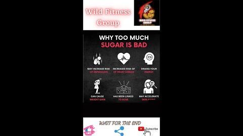 🔥Why too muck sugar is bad🔥#shorts🔥#viralshorts🔥#fitnessshorts🔥#wildfitnessgroup🔥