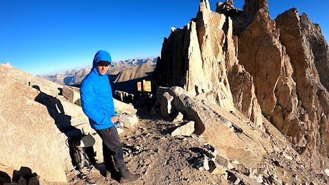 Sunrise on Mt. Whitney Switchbacks