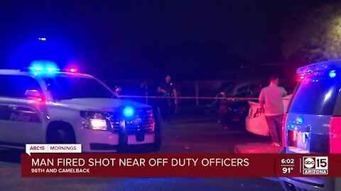 Phoenix officers exchange gunfire with man in west Phoenix