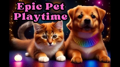 "Epic Pet Playtime: Cats and Dogs Frolicking Together in Adorable YouTube Compilation!"