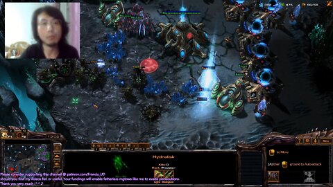 starcraft2 crazy zerg nydus worm+lurkers rush vs terran lost yet vs high level protoss won!