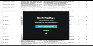 Stock Footage helper