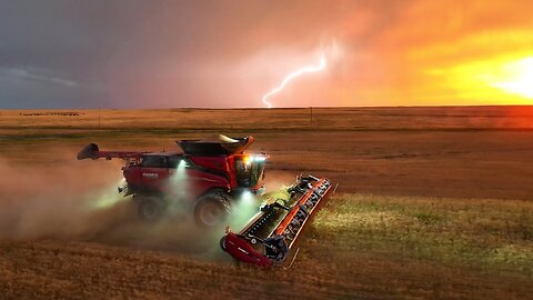 Incredible Harvest 🌩LIGHTNING STORM🌩!!! How Can We Top This?