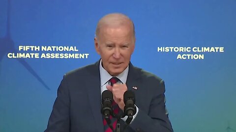 UNWELL: Joe Biden Has Repeated Coughing Fits During His Remarks On Climate Change