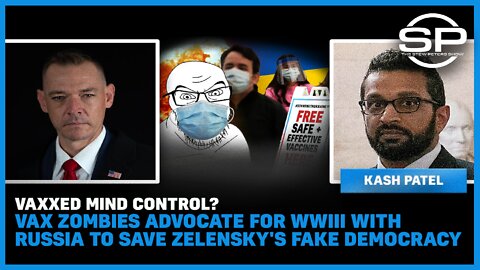 Vaxxed Mind Control? Zombies Advocate For WWIII With Russia to Save Zelensky's Fake Democracy