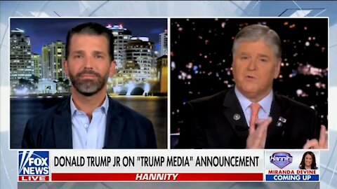 Don Jr: Truth Social Will Give Americans Their Voice Back!