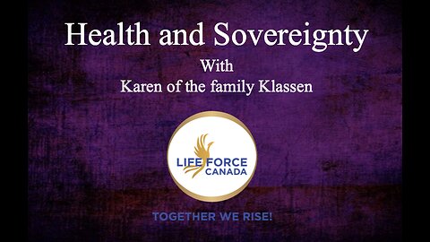 Health and Sovereignty - Health Panel August 2024