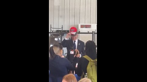 OOPS? Biden Wears MAGA Hat at Event