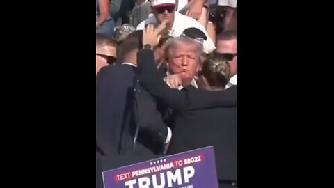 President Donald John Trump after Assassination attempt Fight! Fight! Fight!