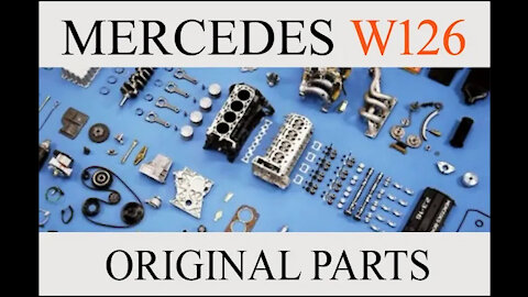 Mercedes Benz W126 - How to find original part number & get best prices tutorial