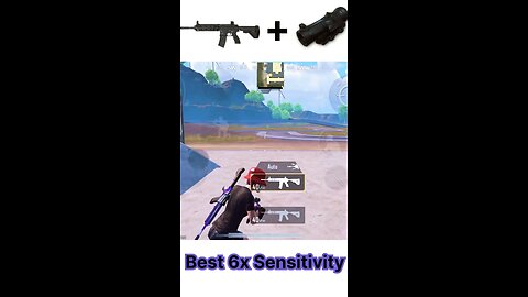 BGMI 6X NO RECOIL SENSITIVITY SETTINGS