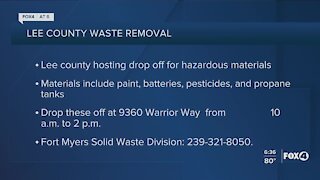 Hazardous Waste drop off this week