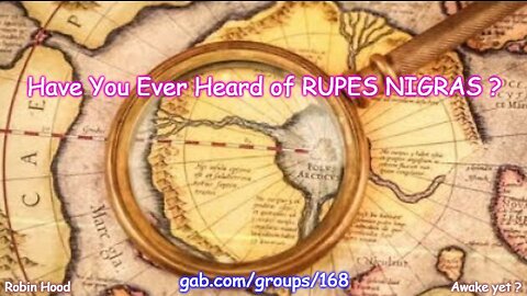 Have You Ever Heard of RUPES NIGRAS ?