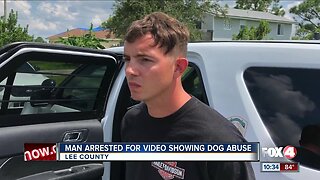 Lehigh Acres man arrest after abusing dog