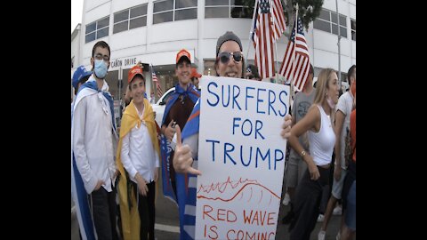 Trump Supporter Rally-Beverly Hills, CA Halloween 10/31/2020