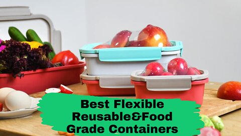 Best REUSABLE and STRETCHABLE FOOD containers 2022