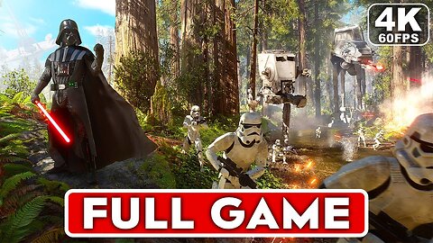 STAR WARS BATTLEFRONT Gameplay Walkthrough Part 1 FULL GAME 4K 60FPS PC ULTRA