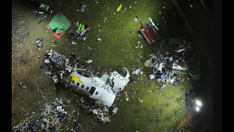 Brasil Plane Crash that killed all 62 passengers - among them 8 cancer doctors