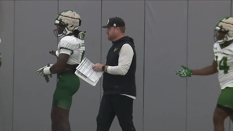 USF Football continues lively training camp