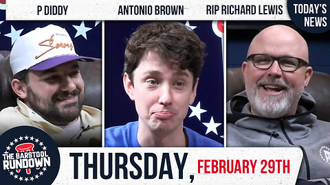 Antonio Brown Comes at Barstool Sports - Barstool Rundown - February 29th, 2024