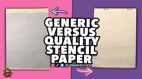 Generic Vs Quality Tattoo Stencil Paper