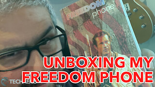 Unboxing MY Freedom Phone #FreedomPhone