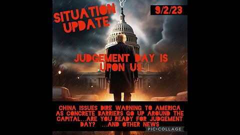 Situation Update 9/2/23 ~ Trump Indictment Boomerang