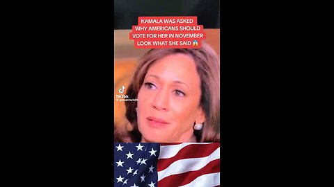 Kamala Was Asked Why Americans Should Vote For Her