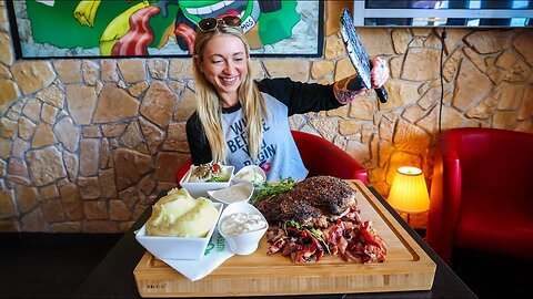 Attempting Sweden's 2kg Viking Steak Challenge!!