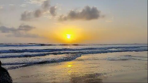 The Goa sunset