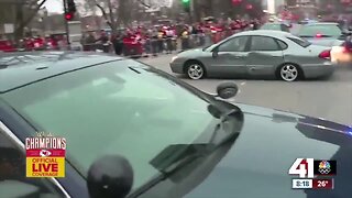 Check This Out: Car drives through barrier on Chiefs championship parade route