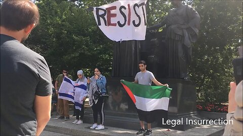 Anti-Israel Rally at U. Illinois at Urbana-Champaign