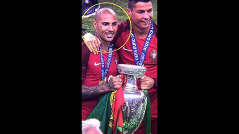 Cristiano Ronaldo's teammate says he didn't inspire Portugal to win the Euros 2016