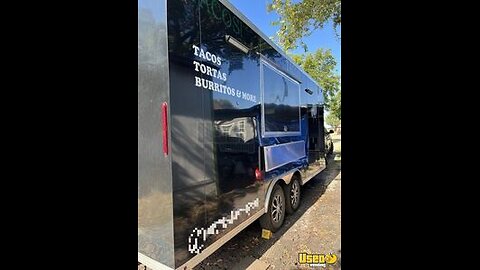 2022 8.5' x 20' Kitchen Food Trailer with Fire Suppression System for Sale in Texas