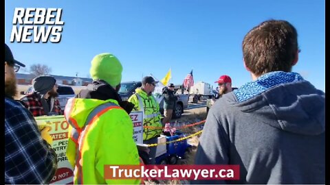 UNITED: Canadians and Americans come together in Coutts, Alberta / Sweet Grass, Montana