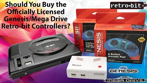 Should You Buy the Officially Licensed Sega 6 Button Controller for the Genesis & USB From Retro-bit