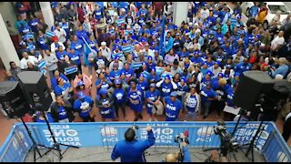 SOUTH AFRICA - Cape Town - DA Thank You Parade (Video) (6P7)